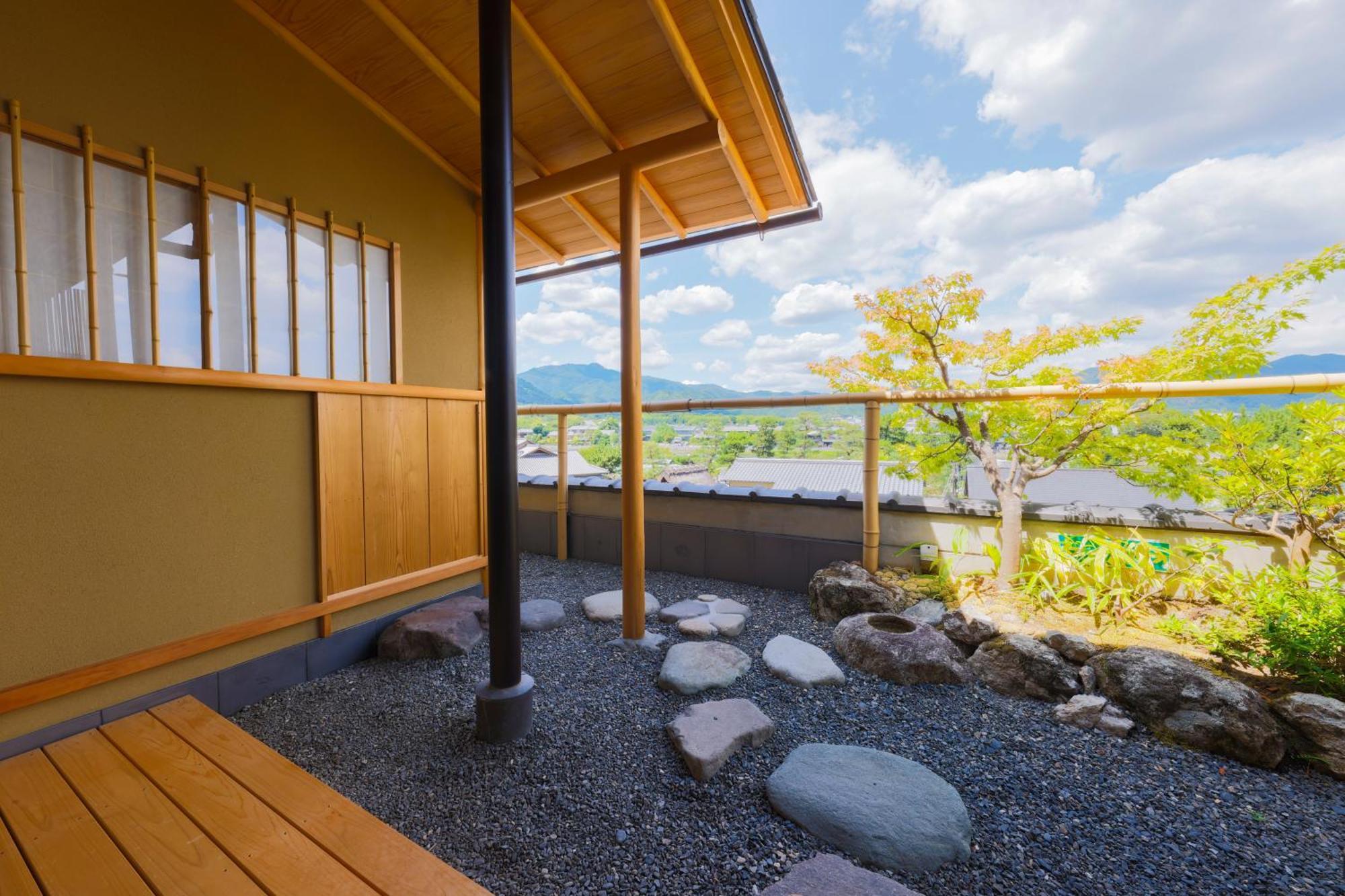 Kyoto Arashiyama Onsen Ryokan Togetsutei Exterior foto