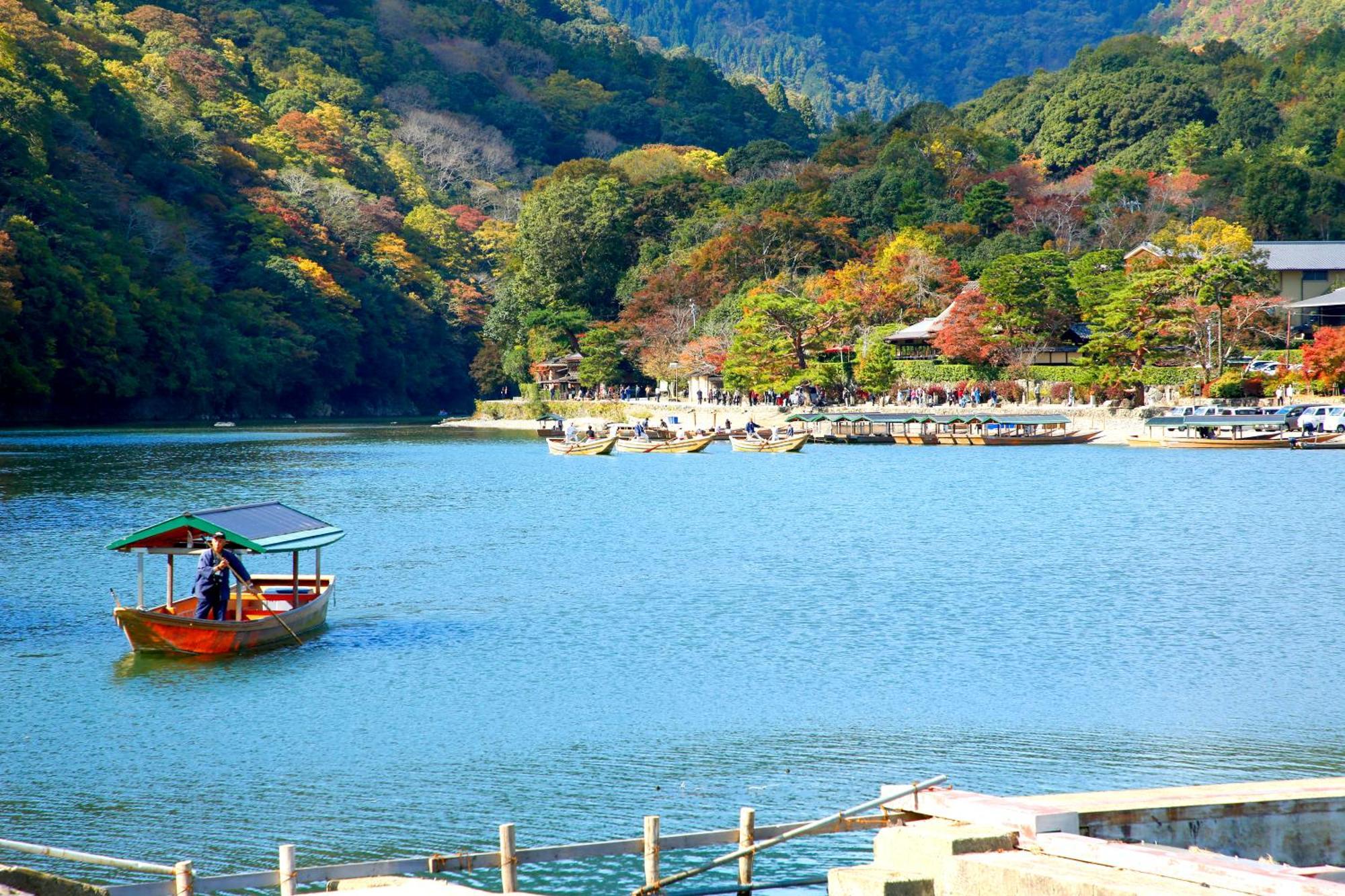 Kyoto Arashiyama Onsen Ryokan Togetsutei Exterior foto